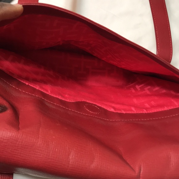 Elaine Turner snake embossed leather satchel/tote bag - Picture 4 of 9